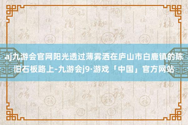 aj九游会官网阳光透过薄雾洒在庐山市白鹿镇的陈旧石板路上-九游会j9·游戏「中国」官方网站