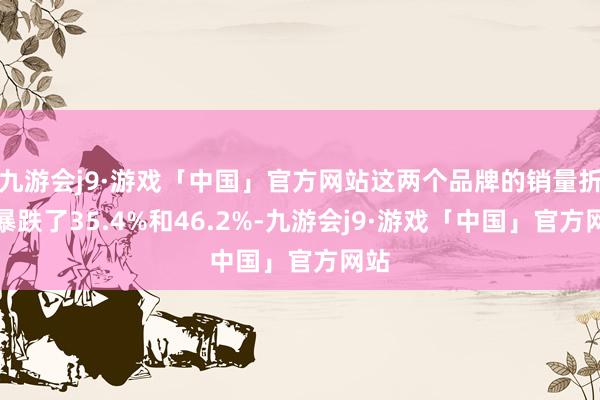 九游会j9·游戏「中国」官方网站这两个品牌的销量折柳暴跌了35.4%和46.2%-九游会j9·游戏「中国」官方网站