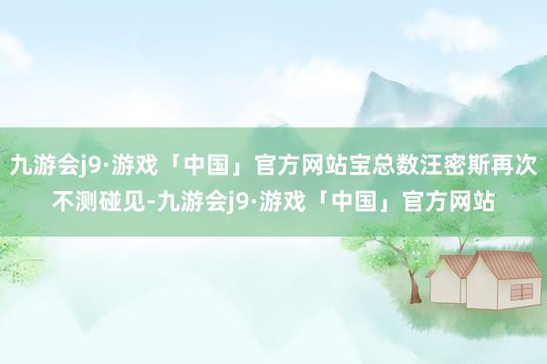 九游会j9·游戏「中国」官方网站宝总数汪密斯再次不测碰见-九游会j9·游戏「中国」官方网站